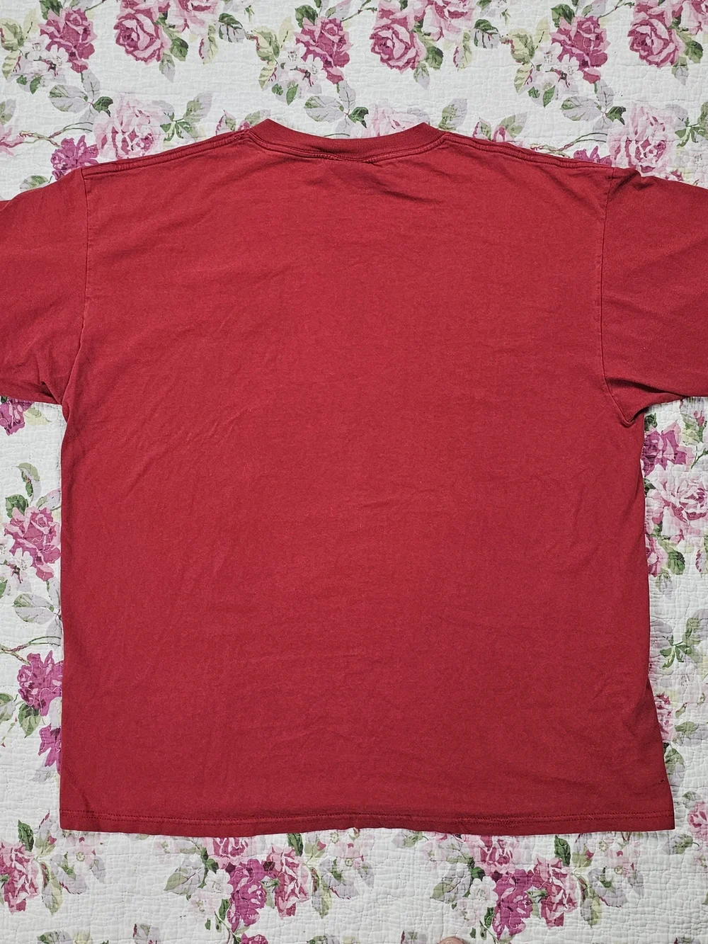 VTG Lee Sport Washington State Cougars Logo Cotton Crew Neck T-Shirt Red XL